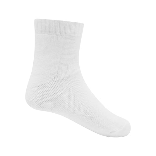 Quarter Crew Socks 3 Pack - White