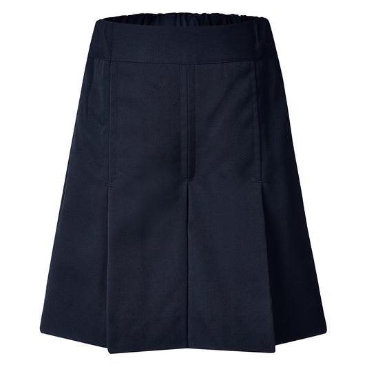 Rose Box Pleat Gaberdine Shorts