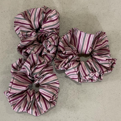 Candy Stripes Scrunchie